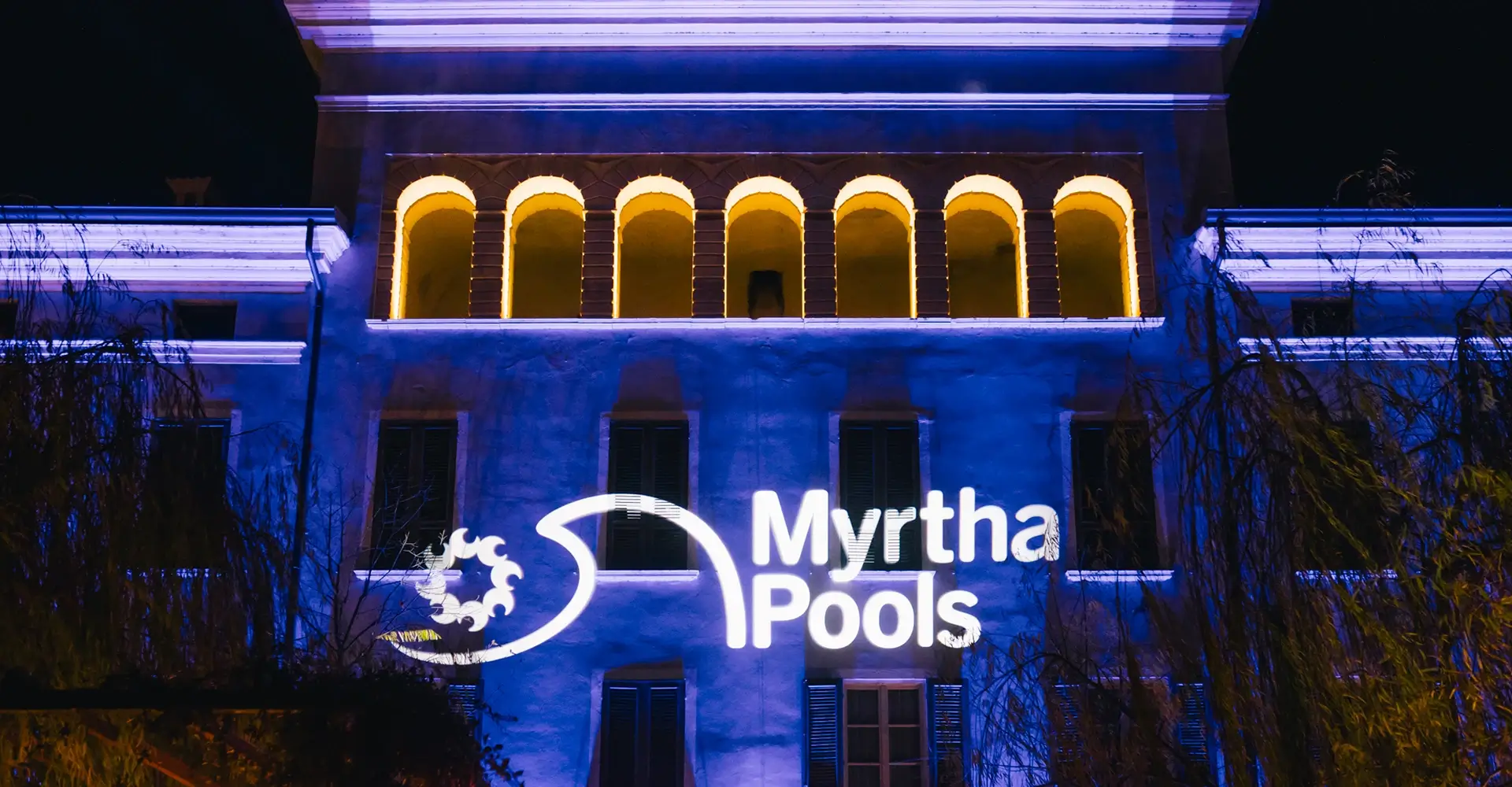 case history ricorrenze e eventi di Natale Azienda Myrtha Pools